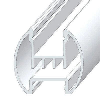 Светодиодный профиль ЛСК Профиль алюминиевый, анодированный, цвет - серебро от компании Белая птица - фото 1