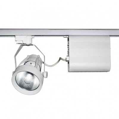 Трековый светильник 4-линейный металлогалогенный белый от компании Белая птица - фото 1