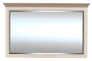 Монако Зеркало навесное 130, сосна винтаж/дуб анкона, Анрекс