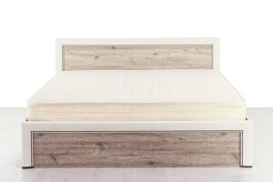 Оливия Кровать 160 с подъёмн., вудлайн кремовый/дуб анкона, Анрекс
