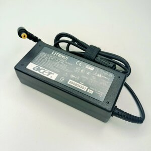 Адаптер для ноутбука 19V 3,42A DC5,5 x 2,5mm for ACER жёлтый штекер в тех. пакете