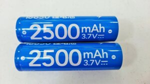 Аккумулятор 18650 2500mAh 3,7V Li-ion KM-LB003