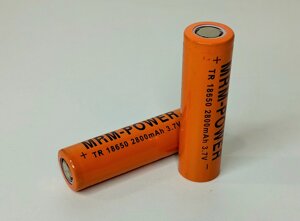 Аккумулятор 18650 2800mAh 3,7V Li-ion MRM-POWER без защиты bulk