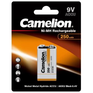 Аккумулятор Camelion 9V 250mAh NI-MH BL1