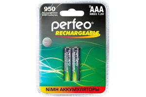 Аккумулятор Perfeo AAA 950maH Ni-Mh BL2 (цена за 1 шт.)