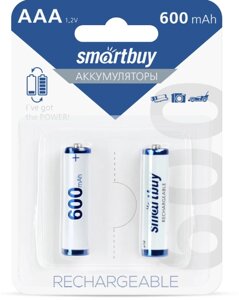 Аккумулятор Smartbuy NiMh AAA-2BL 600 mAh ( цена за 1 шт.)