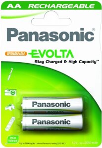 Аккумуляторы Panasonic Evolta 1900mAh AA BL2