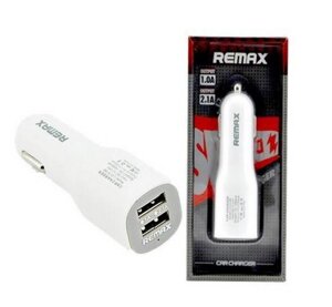 Автомобильное зарядное устройство Remax CC201 2,1A