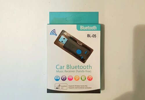 Автомобильный блютуз адаптер для громкой связи Hand Free BL-05 в USB