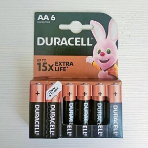 Батарейка Duracell Extra Life AA BL6 ( цена за 1 шт.)