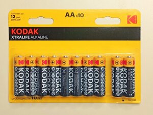 Батарейка Kodak XtraLife Alkaline AA BL (8+2) ( цена за 1 шт)