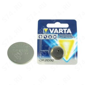 Батарейка VARTA electronics CR2032 3V BL1