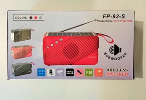 Bluetooth-проигрыватель FEPE FP-93-S