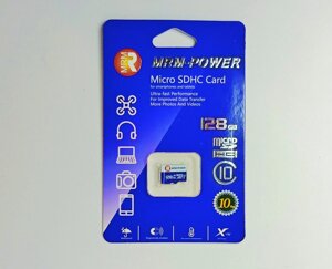 Карта памяти microsdhc MRM-POWER 128G 10 class