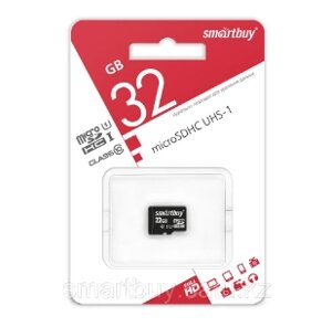 Карта памяти microSDHC Smartbuy 32 GB (class 10) UHS-I