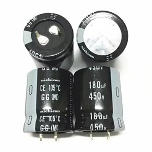 Конденсатор 180mF 450V Elec_cap ( 25x30 ) 105*C Nichicon