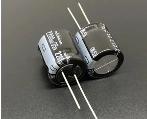 Конденсатор 2200mf 35V elec_cap ( 18x20 ) 85*C nichicon