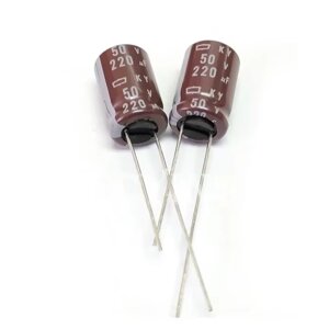 Конденсатор 220mF 50V Elec_cap ( 10 x16мм ) 105*C Nippon серия KY