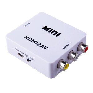 Конвертер из HDMI в RCA 1080P, из HDMI на "тюльпаны"