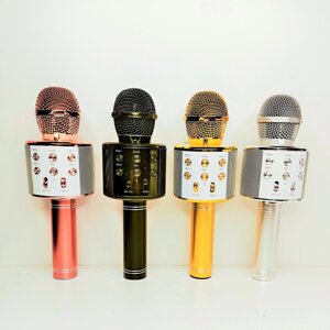 Микрофон-караоке WS-858 bluetooth