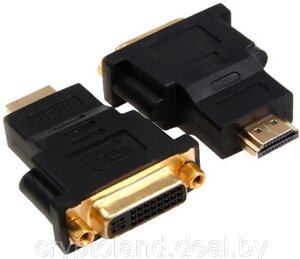 Переходник HDMI папа-DVI мама