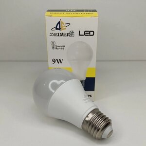 Лампа светодиодная LED Delver A60 9W 6000K E27