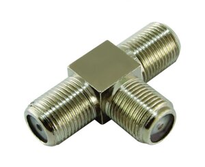 Соеденительная муфта для RG6 "тройник" +3х F18