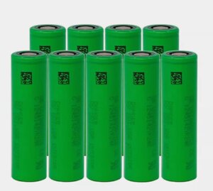 Аккумулятор 18650 3000mAh 3,7V VTC6 30A без защиты bulk