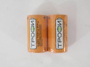 Батарейка Трофи super heavy duty D BP2 (цена за 1 шт)