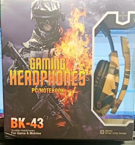 Наушники для компьютера игровые BK-43