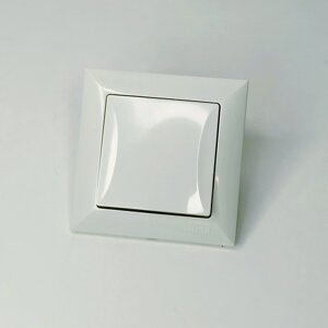 Выключатель 1-кл. СП WESA 10А IP20 бел. CS-01