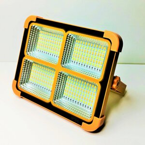 Фонарь прожектор на солнечной батарее с Power Bank и страбоскопом PA-08