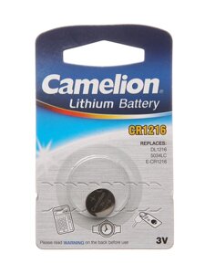 Батарейка Camelion CR1216 3V BL1 ( цена за 1 шт.)
