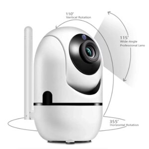 IP-камера P2P EC80 1080P PTZ, 2 МП, с поддержкой Wi-Fi