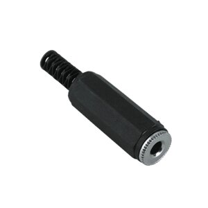 Штекер-гнездо для jack 2,5mm TRS пайка на кабель пластиковый