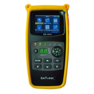 Измеритель уровня сигнала DVB-S / DVB-S2 сатфайндер SATLINK WS-6933