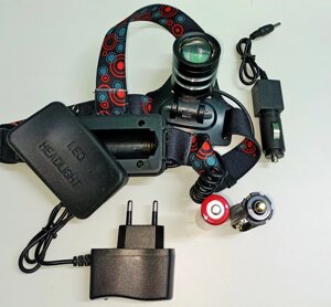 Фонарь налобный LED CREE T6 мод. 160