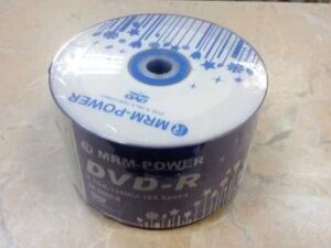 Диски DVD-R 4,7Gb 16x MRM-POWER