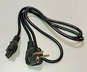 Провод сетевой к ноутбуку C5 3-pin 1,5м, 3х0,75мм² , 250V 10A, 135см без упаковки
