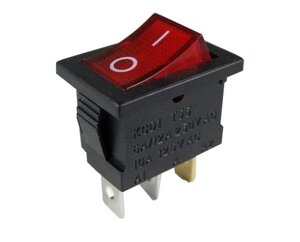 Кнопка электрическая 1 клавиша 6A 250V