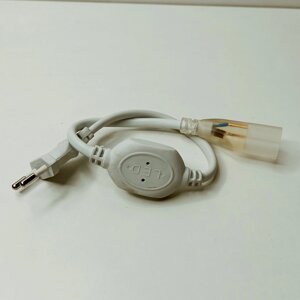 Контроллер для ленты без переключателя программ, 2 pin, 1см*1,8см, закруглённый для неоновой ленты