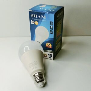 Лампа светодиодная LED SHAM A70 15W 6500K E27