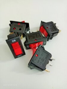 Кнопка электрическая 1 клавиша 16A 250V AC