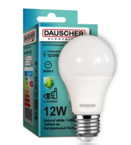 Лампа светодиодная LED DEUTSCHER A60 12W 4200k