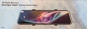 Видеорегистратор на зеркало Vehicle Blackbox DVR L1027 FullHD с задней камерой