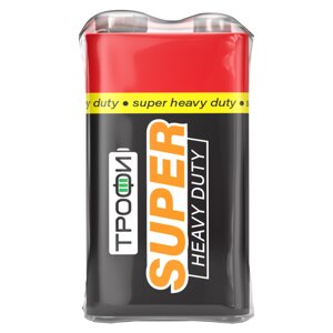 Батарейка Трофи super heavy duty 6F22 9V ( крона)