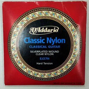 Струны гитарные D`Addario EJ27H