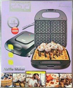 Вафельница DSP KC1160 1400W, аппарат для венских вафель