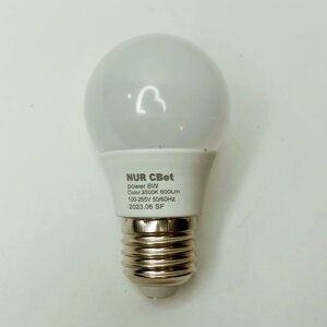 Лампа светодиодная NUR СВеt шар G45 E27 6,0W 3500 k