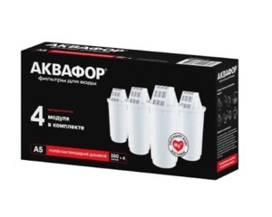 Сменный модуль АКВАФОР А5 с природным магнием ( комплект 4 шт )